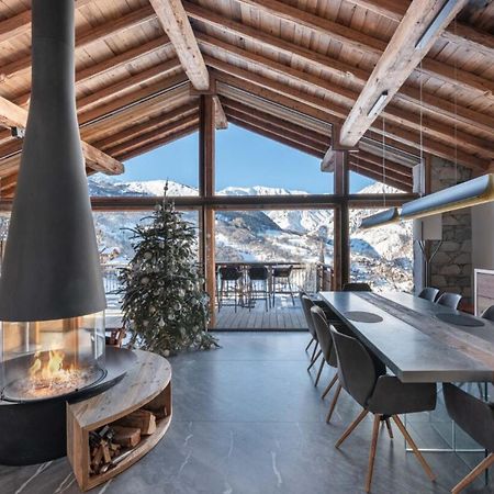 Вилла Chalet De Prestige Avec Jacuzzi, Sauna Et Cinema - Fr-1-570-42 Сен-Мартен-де-Бельвиль Экстерьер фото